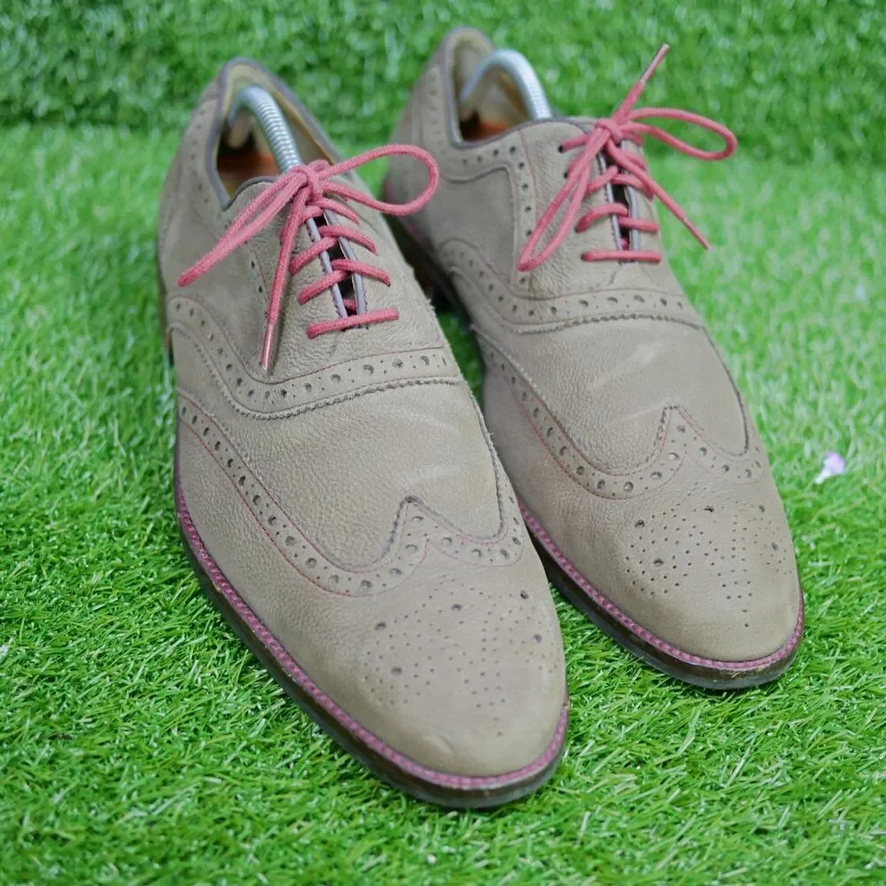 Cole Haan Gramercy Wingtip Oxfords - Men's Size 10.5